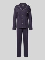 Piżama z mieszanki bawełny i modalu od Lauren Ralph Lauren - 41