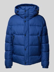 Steppjacke mit Reißverschlusstaschen Modell 'Omaris' von BOSS Orange Blau - 22