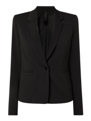Blazer mit 1-Knopf-Verschluss Modell 'Selsey' von Drykorn Schwarz - 17