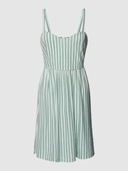 Minikleid mit Streifenmuster Modell 'SHARON' von Only Grün - 4