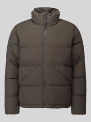 Steppjacke mit Stehkragen von ONLY & SONS Beige - 8