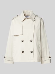 Trenchcoat mit Leistentaschen von Jake*s Casual - 37