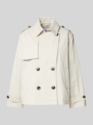 Trenchcoat mit Leistentaschen von Jake*s Casual - 9