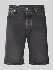 Szorty jeansowe o kroju wide fit z mieszanki bawełny model '501® Original' od Levi's® - 15
