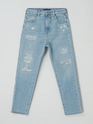 Mom Fit Jeans mit Stretch-Anteil Modell 'Jorgi'  von Replay Blau / Türkis - 48