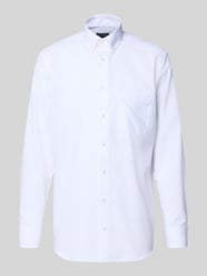 Koszula biznesowa o kroju modern fit z kołnierzykiem typu button down od OLYMP - 23