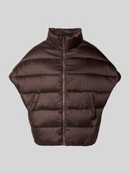 Steppweste mit Stehkragen und Eingrifftaschen von Milano Italy - 24