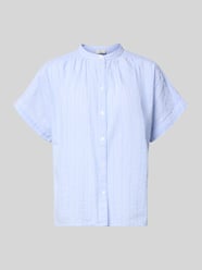 Regular Fit Bluse mit Stehkragen von Milano Italy - 37