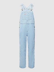 Jumpsuit aus reiner Baumwolle mit Label-Patch von Dickies Blau - 17