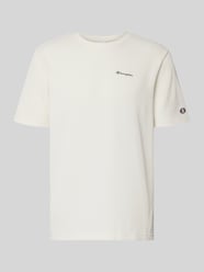 T-Shirt mit Strukturmuster und Label-Stitchings von Champion - 13