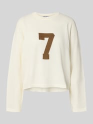 Sweter z dzianiny z obniżonymi ramionami od REVIEW - 28