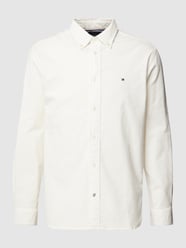 Regular Fit Freizeithemd aus Cord von Tommy Hilfiger Beige - 40