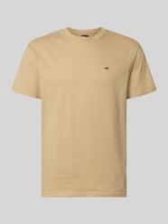 Regular Fit T-Shirt aus reiner Baumwolle von Tommy Jeans Beige - 38