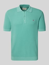 Regular Fit Poloshirt mit Label-Stitching von GANT - 9