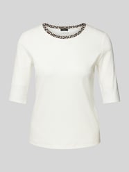 T-Shirt mit 1/2-Ärmel von Marc Cain Beige - 13