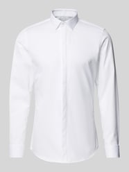 Super Slim Fit Business-Hemd mit Kentkragen von Jake*s Weiß - 18