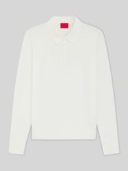 Slim fit poloshirt van viscosemix van HUGO - 11