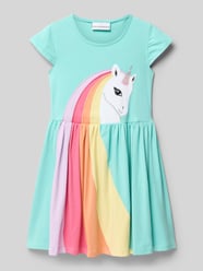 T-Shirt-Kleid mit Rundhalsausschnitt und Kappärmeln von DANAMADE - 18