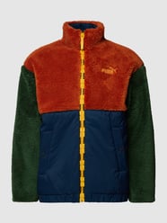 Sherpa Jacket mit Label-Stitching Modell 'Sherpa' von PUMA PERFORMANCE Orange - 39