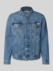 Jeansjacke mit Label-Patch von Calvin Klein Jeans - 2