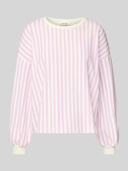 Sweatshirt met ribboorden, model 'BOBYPARK' van American Vintage - 9
