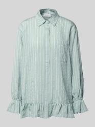 Bluse aus Viskose-Mix mit Brusttasche Modell 'Selina' von OH APRIL - 3