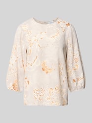 Regular fit blouse met all-over paisleyprint van COMMA - 36