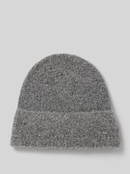 Beanie mit Label-Applikation Modell 'Atwista' von OPUS Grau - 1