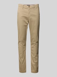 Slim fit chino van katoenmix, model 'BLEECKER' van Tommy Hilfiger - 28