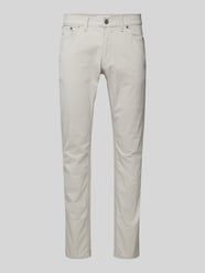 Slim Fit Jeans im 5-Pocket-Design Modell 'CHUCK' von Brax Beige - 1