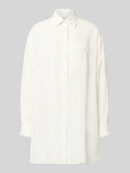 Długa bluzka z lnu o kroju relaxed fit model 'TAHIA' od 0039 Italy - 39