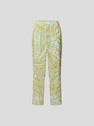 Hose mit grafischem Allover-Muster von Emilio Pucci Grün - 35