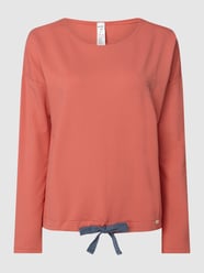 Shirt met lange mouwen met stretchgehalte van Skiny Roze - 3