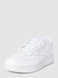 Sneakers van leer met labeldetails, model 'Club C Double' van Reebok Wit - 6