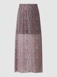 Maxirok met bloemenmotief, model 'Lolita' van CATWALK JUNKIE Roze - 12