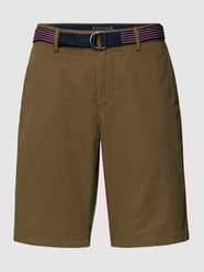 Shorts mit Stoffgürtel von Tommy Hilfiger Grün - 13