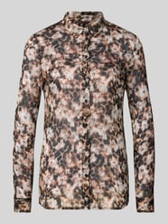 Regular Fit Bluse im Allover-Look Modell 'CLOUIS SHIRT' von GUESS - 26
