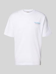 męski t-shirt o kroju regular fit z czystej bawełny od ONLY & SONS - 37