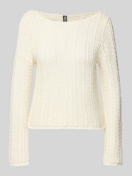 Regular Fit Pullover mit U-Boot-Ausschnitt Modell 'SIRI' von Pieces - 1