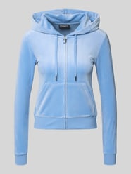 Sweatjack met logostitching, model 'ROBERTSON' van Juicy Couture - 33