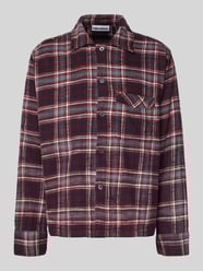 Koszula casualowa regular fit z kołnierzykiem typu kent od REVIEW - 15