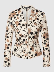 Blazer met all-over print van Marc Cain Wit - 1