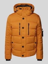 Regular Fit Steppjacke mit abnehmbarer Kapuze von Tom Tailor Gelb - 39