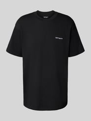 T-shirt z wyhaftowanym logo od Carhartt Work In Progress - 12