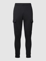 Sweatpants mit Label-Print von EA7 Emporio Armani Blau / Türkis - 42