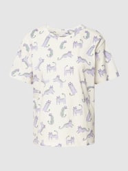 Pyjama-Oberteil mit Allover-Motiv-Print von Jake*s Casual - 27