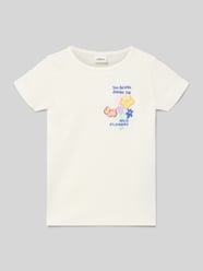 T-shirt o kroju regular fit z czystej bawełny od s.Oliver RED LABEL - 36