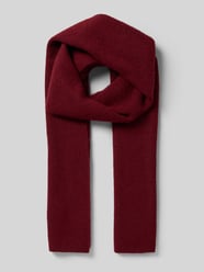 Sjaal in rechthoekig model van Jake*s Casual Bordeaux - 33