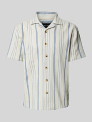 Regular Fit Freizeithemd mit Umlegekragen Modell 'TREV LIFE' von Only & Sons Weiß - 45