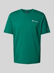 T-Shirt mit Label-Print von CHAMPION Grün - 40